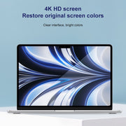For MacBook Air 13.6 inch A2681 2022 ZGA Clear HD PET Laptop Screen Protector