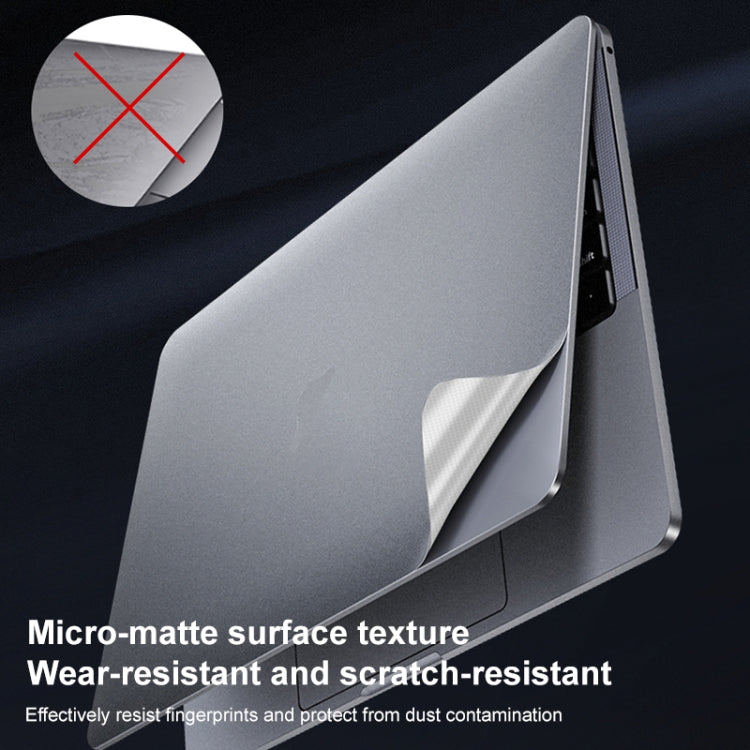 For MacBook Pro 13.3 inch 2020 ZGA 5 in 1 Laptop All-round Protective Film(Silver)