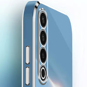 For Meizu 20 Pro 5G XINLI Straight Edge 6D Electroplate TPU Phone Case with Ring Holder(White)