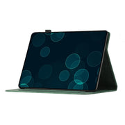 For iPad Pro 11 2024 Coconut Tree Embossed Smart Leather Tablet Case(Green)