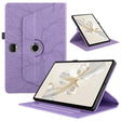 For Honor Pad 9 Tree Life Embossed Rotation Leather Tablet Case(Purple) - Honor by PMC TechLife | Online Shopping South Africa | PMC TechLife | Buy Now Pay Later Mobicred