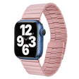 For Apple Watch Series 7 41mm Bamboo Stainless Steel Magnetic Watch Band(Pink) - free shipping - PMC TechLife - Order now!