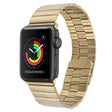 For Apple Watch Series 2 42mm Bamboo Stainless Steel Magnetic Watch Band(Gold) - free shipping - PMC TechLife - Order now!