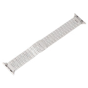 For Apple Watch Series 2 38mm Bamboo Stainless Steel Magnetic Watch Band(Starlight)