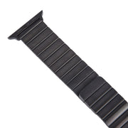 For Apple Watch 38mm Bamboo Stainless Steel Magnetic Watch Band(Black)