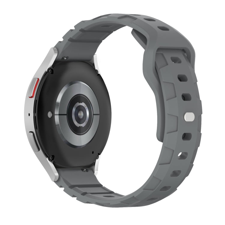 18mm Armor Silicone Watch Band(Space Grey)