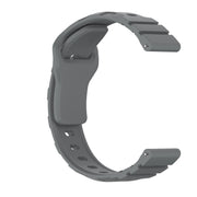 18mm Armor Silicone Watch Band(Space Grey)
