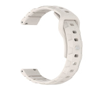 18mm Armor Silicone Watch Band(Starlight)