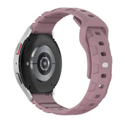 18mm Armor Silicone Watch Band(Dark Purple)