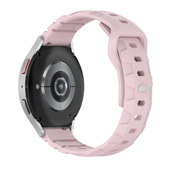 20mm Armor Silicone Watch Band(Pink)