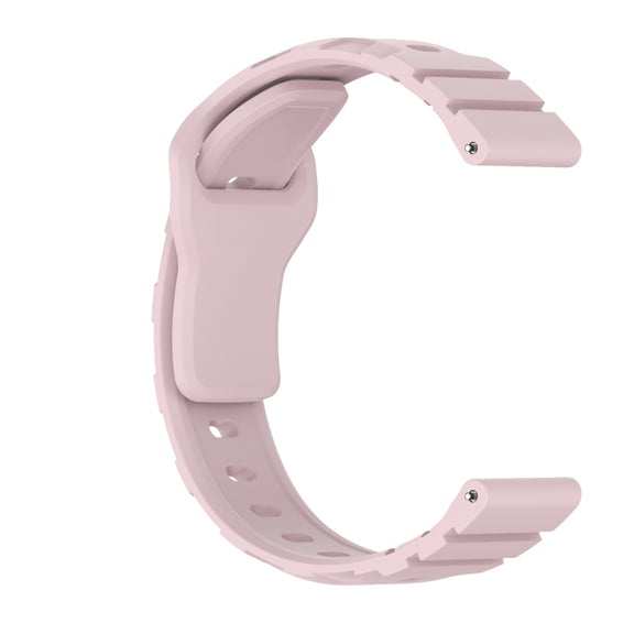 20mm Armor Silicone Watch Band(Pink)