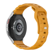 20mm Armor Silicone Watch Band(Yellow)