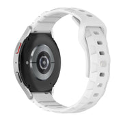 22mm Armor Silicone Watch Band(White)