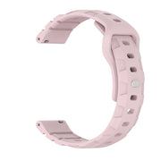 22mm Armor Silicone Watch Band(Pink)