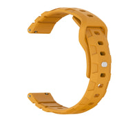 22mm Armor Silicone Watch Band(Yellow)