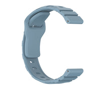 22mm Armor Silicone Watch Band(Rock Blue)