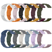 22mm Armor Silicone Watch Band(Purple)