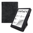 For Pocketbook InkPad 4 / Color 2 / 3 Calfskin Leather Smart Tablet Case(Black) - Others by PMC TechLife | Online Shopping South Africa | PMC TechLife | Buy Now Pay Later Mobicred