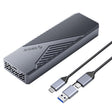 ORICO CNM2-G20 20Gbps M.2 NVMe SSD Enclosure(Grey) - HDD Enclosure by ORICO | Online Shopping South Africa | PMC TechLife | Buy Now Pay Later Mobicred