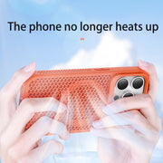 For iPhone 16 Pro Max MagSafe Magnetic Heat Dissipation Phone Case(Orange)
