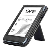 For Pocketbook Verse / Verse Pro Calfskin Leather Smart Tablet Case(Black)
