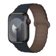 For Apple Watch SE 44mm I-Shaped Magnetic Silicone Watch Band(Midnight Chocolate) - Watch Bands by PMC TechLife | Online Shopping South Africa | PMC TechLife