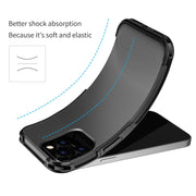 For iPhone 14 Pro RedPepper Armor Magsafe PC Hybrid TPU Phone Case(Black)