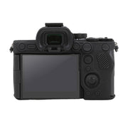 For Sony ILCE7RM5 / A7R5 Litchi Texture Soft Silicone Protective Case(Black)