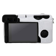 For Sony ILCE-6700 / A6700 Litchi Texture Soft Silicone Protective Case(White)