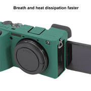 For Sony ILCE-6700 / A6700 Glossy Soft Silicone Protective Case(Green)