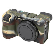 For Sony ILCE-6700 / A6700 Glossy Soft Silicone Protective Case(Camouflage)
