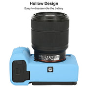 For Sony ILCE-7CM2 / A7C II / A7CR Glossy Soft Silicone Protective Case(Blue)