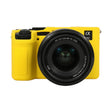 For Sony ILCE-7CM2 / A7C II / A7CR Glossy Soft Silicone Protective Case(Yellow) - Protective Case by PMC TechLife | Online Shopping South Africa | PMC TechLife | Buy Now Pay Later Mobicred