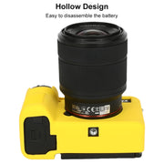For Sony ILCE-7CM2 / A7C II / A7CR Glossy Soft Silicone Protective Case(Yellow)