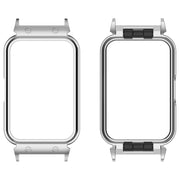 For Samsung Galaxy Fit 3 18mm Metal Frame Watch Protective Case(Silver)