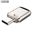 128G USB 3.1 + USB-C Interface Metal Twister Flash U Disk, Standard - USB Flash Drives by PMC TechLife | Online Shopping South Africa | PMC TechLife | Buy Now Pay Later Mobicred
