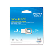 EAGET 32G USB 3.1 + USB-C Interface Metal Twister Flash U Disk, Standard