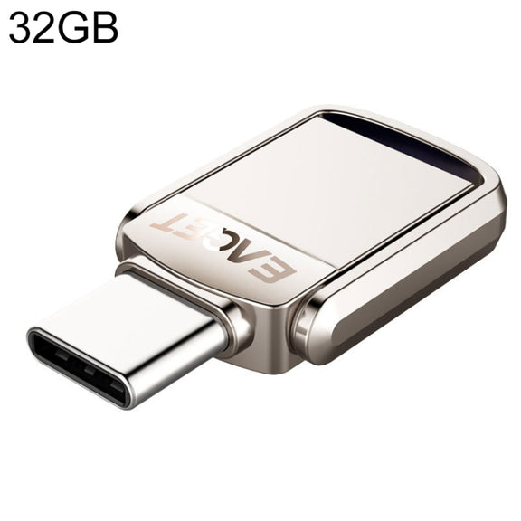 EAGET 32G USB 3.1 + USB-C Interface Metal Twister Flash U Disk, Standard