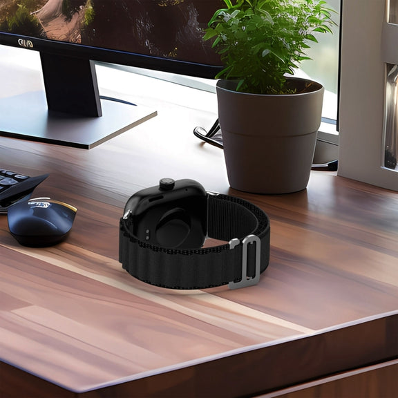 For Xiaomi Mi Band 8 Pro / Redmi Watch 4 Loop Nylon Watch Band(Orange)