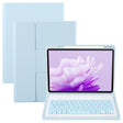 For Huawei MatePad Air 11.5 Square Button Bluetooth Keyboard Rotatable Holder Leather Case(Sky Blue) - Huawei Keyboard by PMC TechLife | Online Shopping South Africa | PMC TechLife