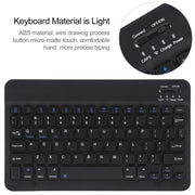 For Huawei MatePad 11 2023 / 2021 Square Button Bluetooth Keyboard Rotatable Holder Leather Case(Black)