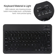 For Huawei MatePad Air 11.5 Square Button Backlight Bluetooth Keyboard Rotatable Holder Leather Case(Black)