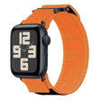For Apple Watch SE 2023 40mm Nylon Hook And Loop Fastener Watch Band(Orange) - free shipping - PMC TechLife - Order now!