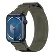 For Apple Watch Series 9 45mm Nylon Hook And Loop Fastener Watch Band(Grey) - free shipping - PMC TechLife - Order now!