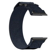 For Apple Watch Series 9 45mm Nylon Hook And Loop Fastener Watch Band(Blue)