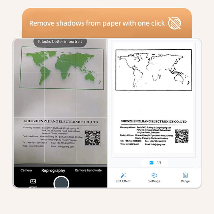 A4 mini Portable Bluetooth HD Thermal Printer for Home Office Study(UK Plug)