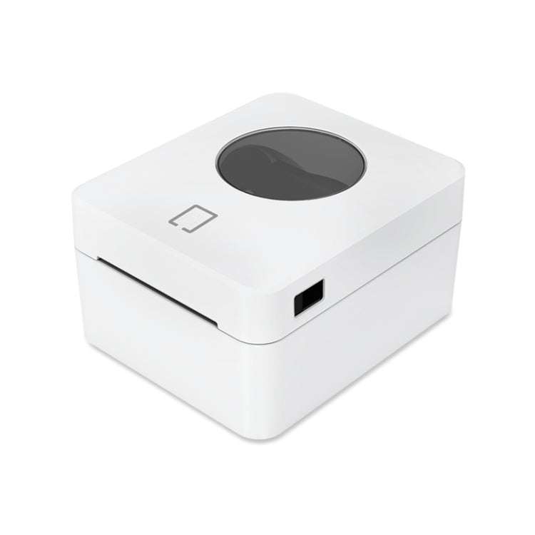 ZJ-9250 100x150mm USB Thermal Label Printer, Plug:UK Plug(White)