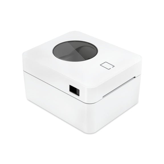 ZJ-9250 100x150mm USB Thermal Label Printer, Plug:UK Plug(White)