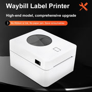 ZJ-9250 100x150mm USB Thermal Label Printer, Plug:EU Plug(Black)