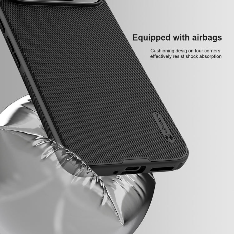 For Google Pixel 9 Pro NILLKIN Frosted Shield Pro PC + TPU Phone Case(Black)